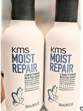 kms Moist Repair 2 Bottles NEW Hair  Conditioner Conditioning